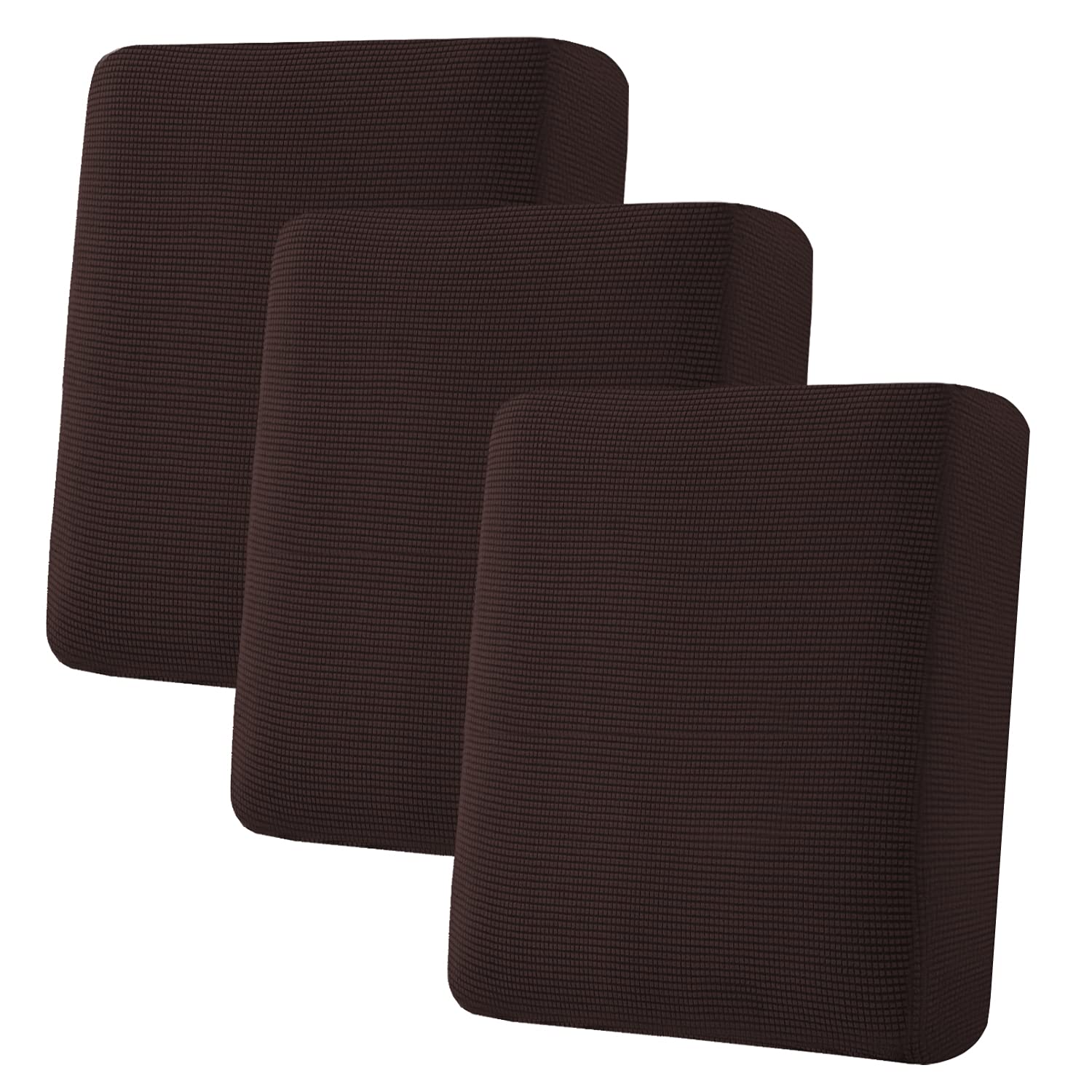 H.VERSAILTEX front packaging showing three small checked cushion covers and set benefits