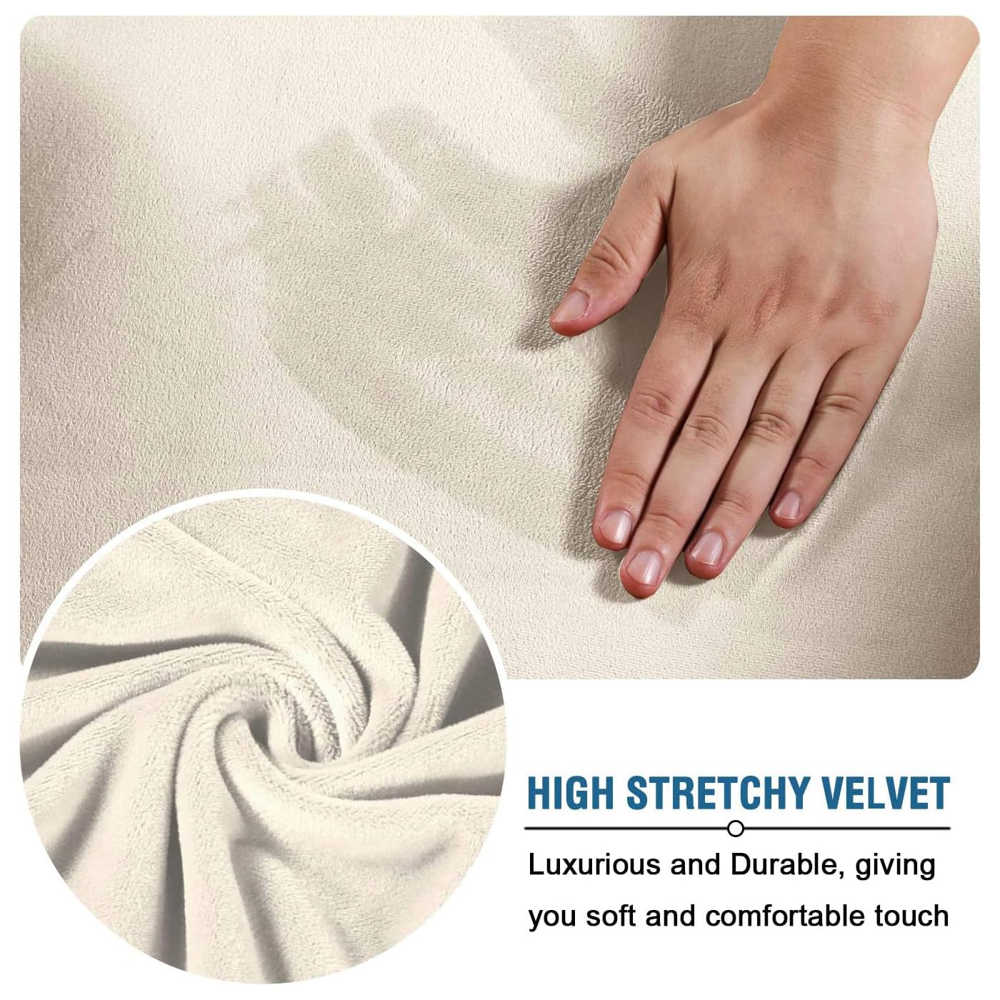 H.VERSAILTEX fitted on leather chair demonstrating compatibility and protection