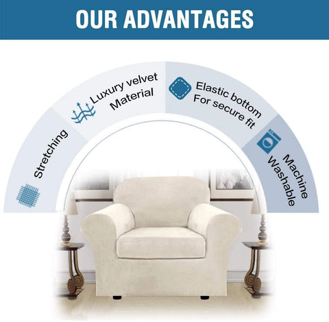 H.VERSAILTEX pet on covered chair indicating easy protection and hair resistance