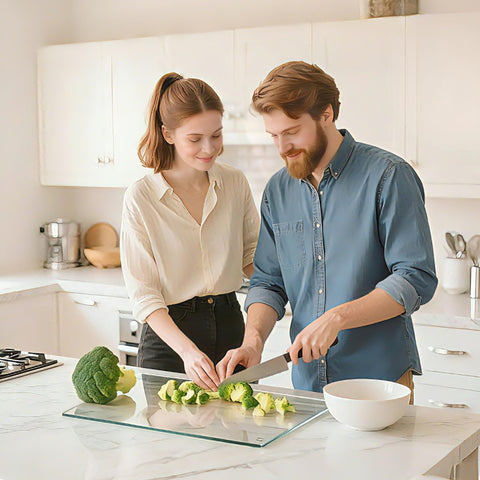 Hacaroa serving board styled with cheese for elegant presentation