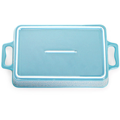 Hacaroa medium dish in oven demonstrating even heat distribution benefit