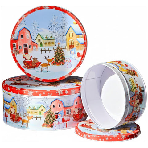 hadaaya front packshot of three festive tins highlighting seasonal appeal
