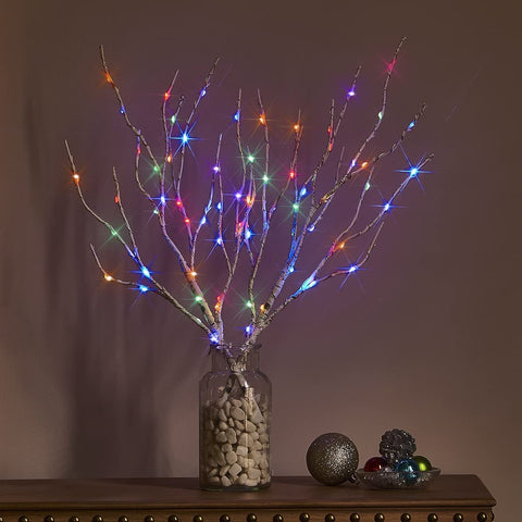 Hairui branches styled in vase as centerpiece offering easy decorative solution benefit