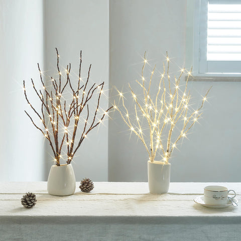 Hairui closeup of warm white LEDs glowing to create cozy atmosphere