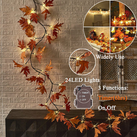 Hairui close-up of textured orange-red maple leaves highlighting lifelike detail