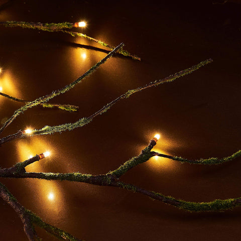 Hairui garland used in a table centerpiece adding soft, decorative lighting