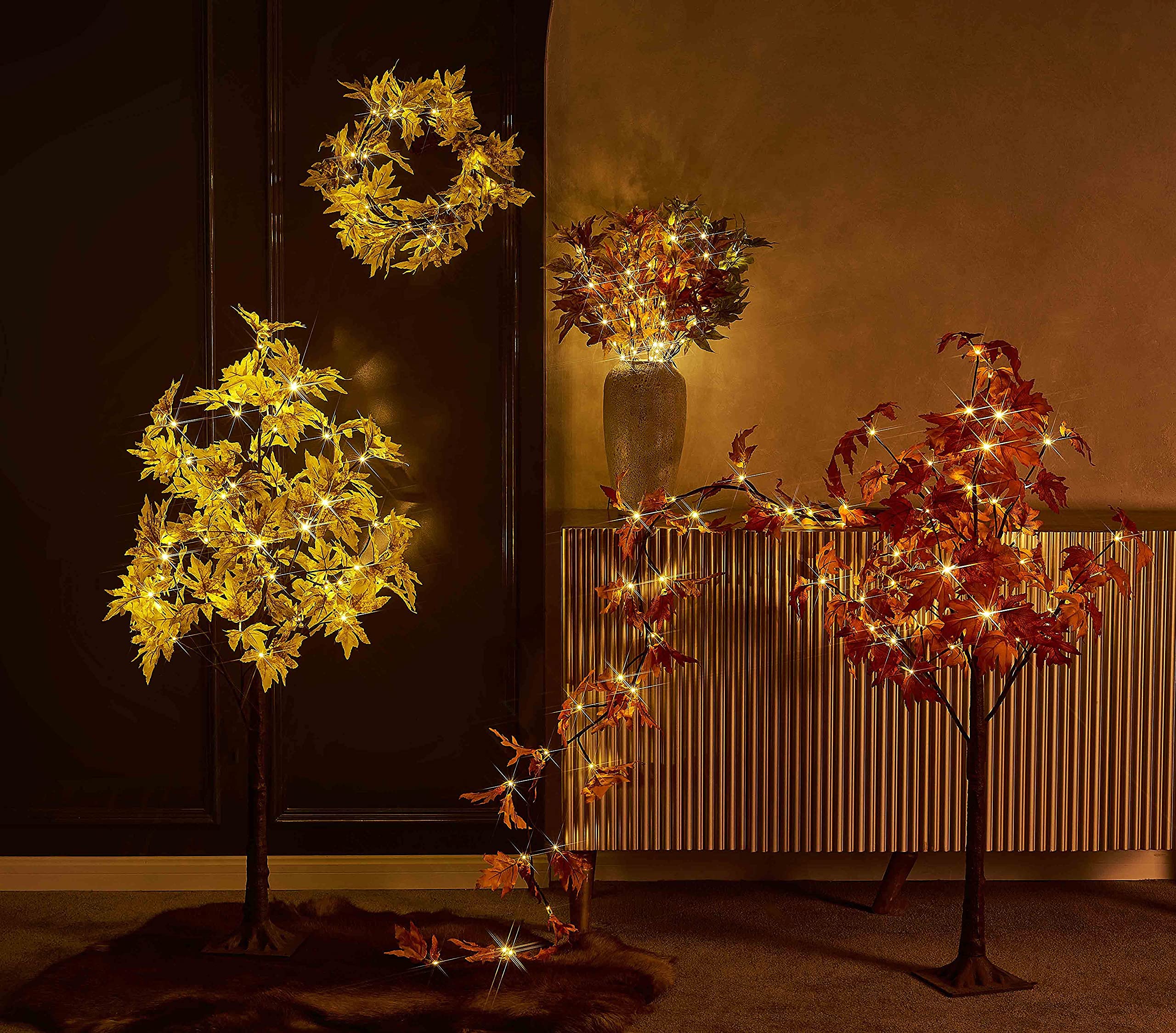 Hairui porch evening display showing weather-ready placement and welcoming glow