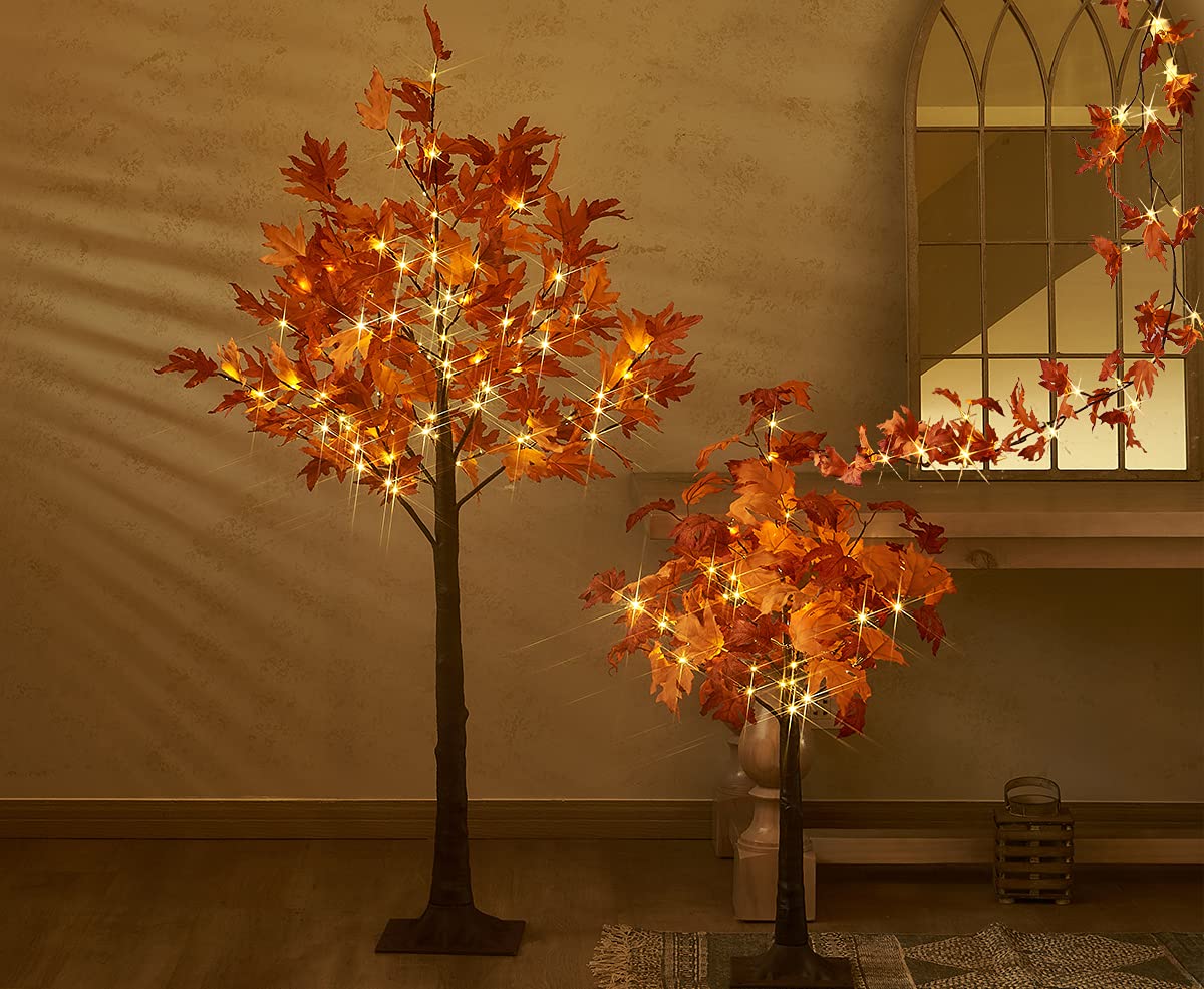Hairui garland beside a ruler to show true 6ft length and scale