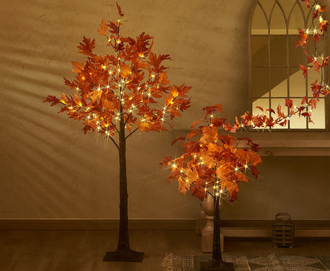 Hairui garland beside a ruler to show true 6ft length and scale