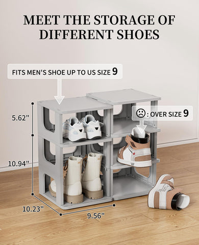 HAIXIN rack in entryway showing clutter-free, neat home benefit