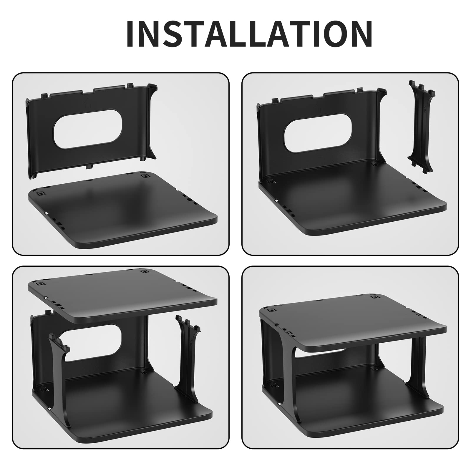 HAIXIN multiuse display with bags and books showing versatile storage