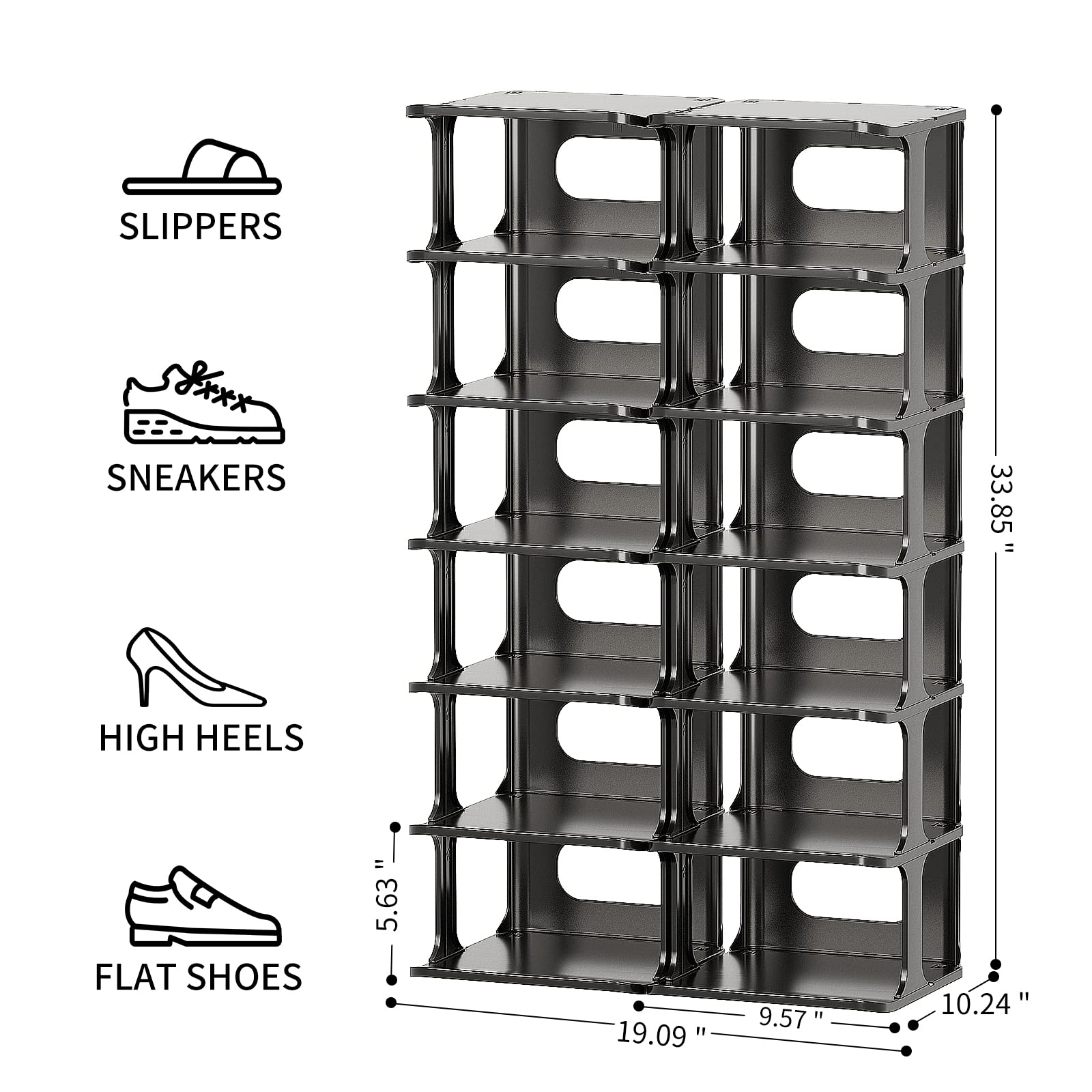 HAIXIN scale comparison with shoes showing size compatibility benefit