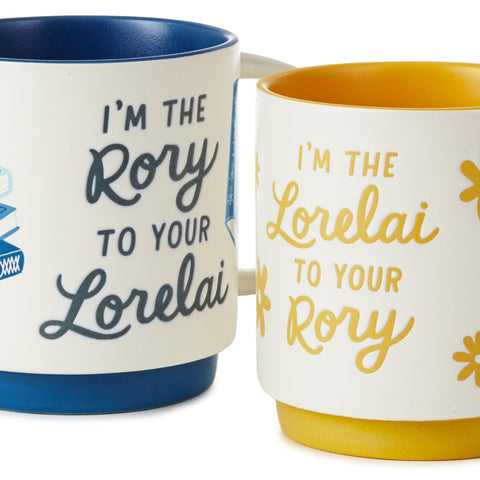 Hallmark Gilmore Girls set in use on breakfast table, shows practical everyday enjoyment