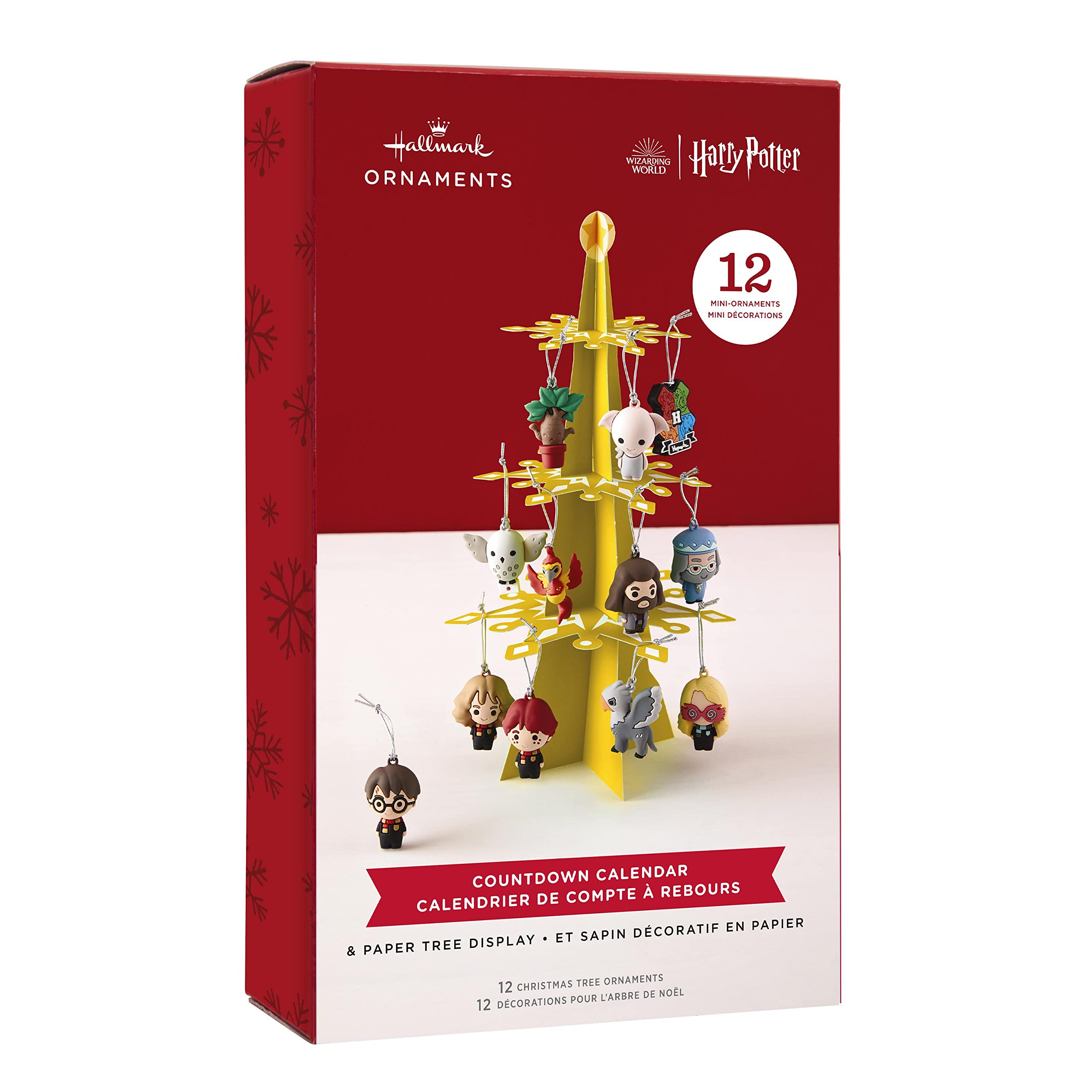 Hallmark close-up of Harry Potter mini ornament showing clear character detail