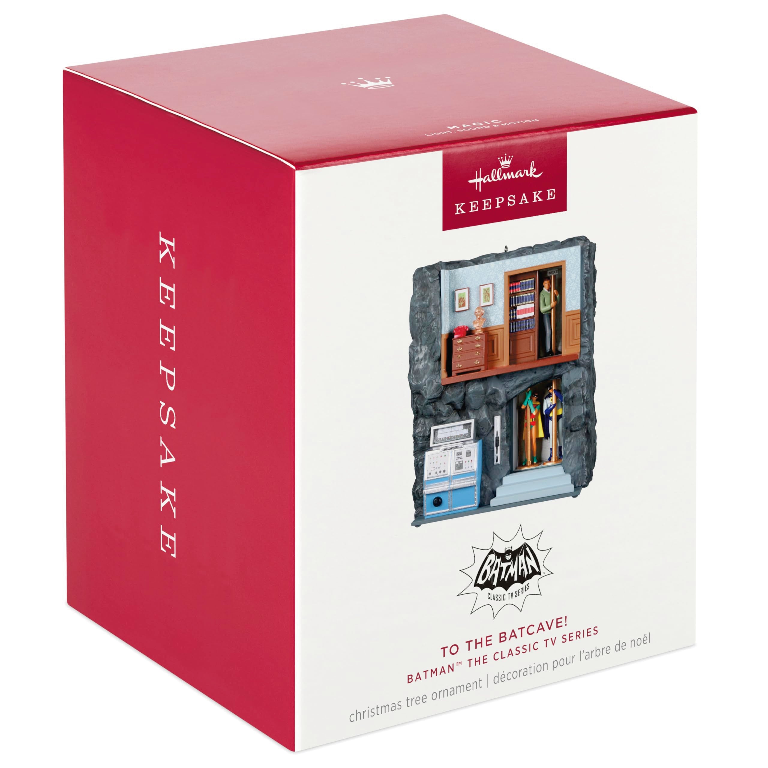 Hallmark Keepsake Batman and Robin figures in ornament highlighting character accuracy