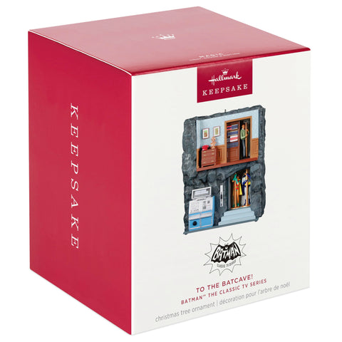 Hallmark Keepsake Batman and Robin figures in ornament highlighting character accuracy