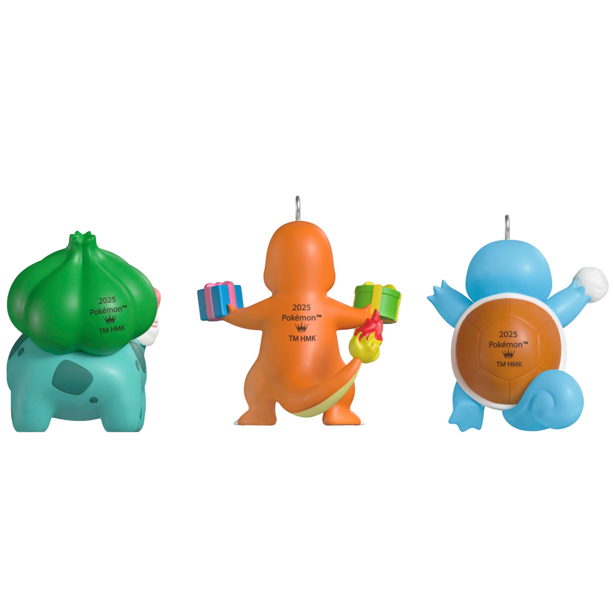 Hallmark Keepsake ornaments beside a ruler showing miniature size for easy space planning