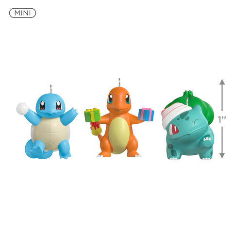 Hallmark Keepsake Squirtle mid-action with snowball showcasing playful pose and display appeal