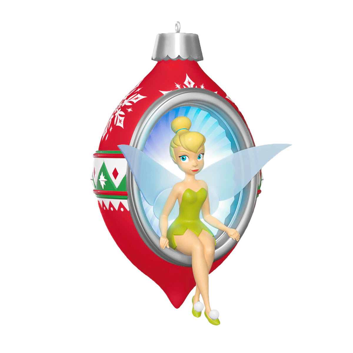 Hallmark Keepsake Tinker Bell front packaging showing ornament and box, ready to gift