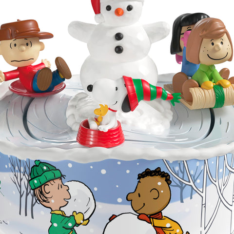 Hallmark Keepsake motion sequence capture benefit: illustrates sledding movement in action