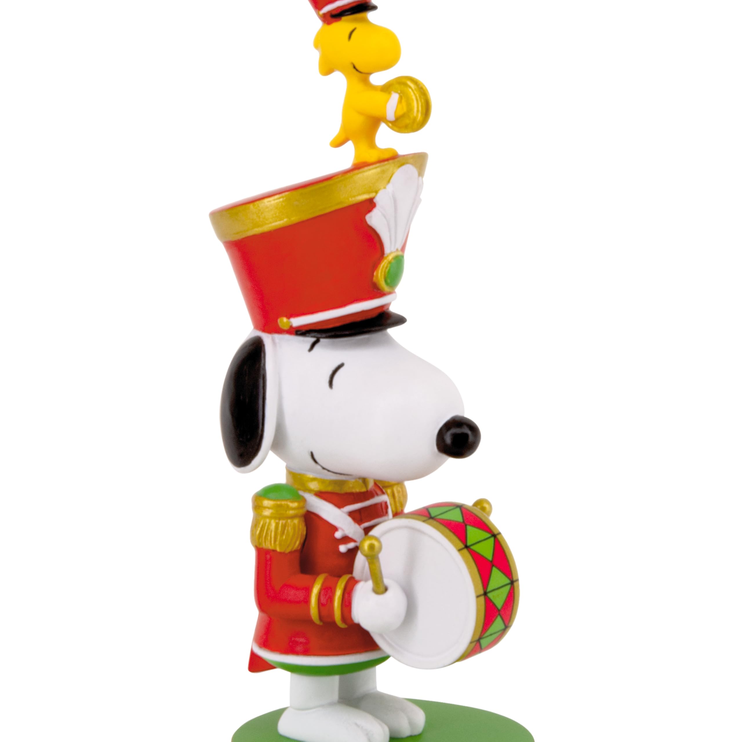Hallmark Snoopy resin texture macro showing durable fine detail