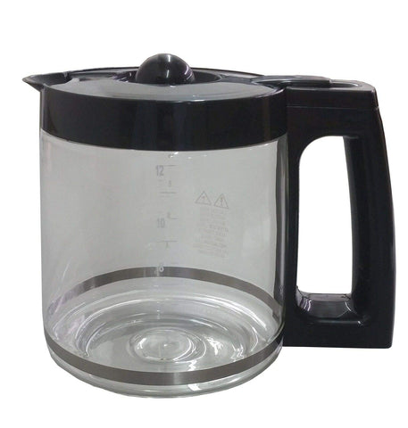 Hamilton Beach carafe seated in coffee maker for correct fit and reliable heating