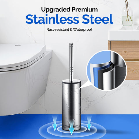 HAMITOR handle with splash guard protecting hands and floors from spray benefit