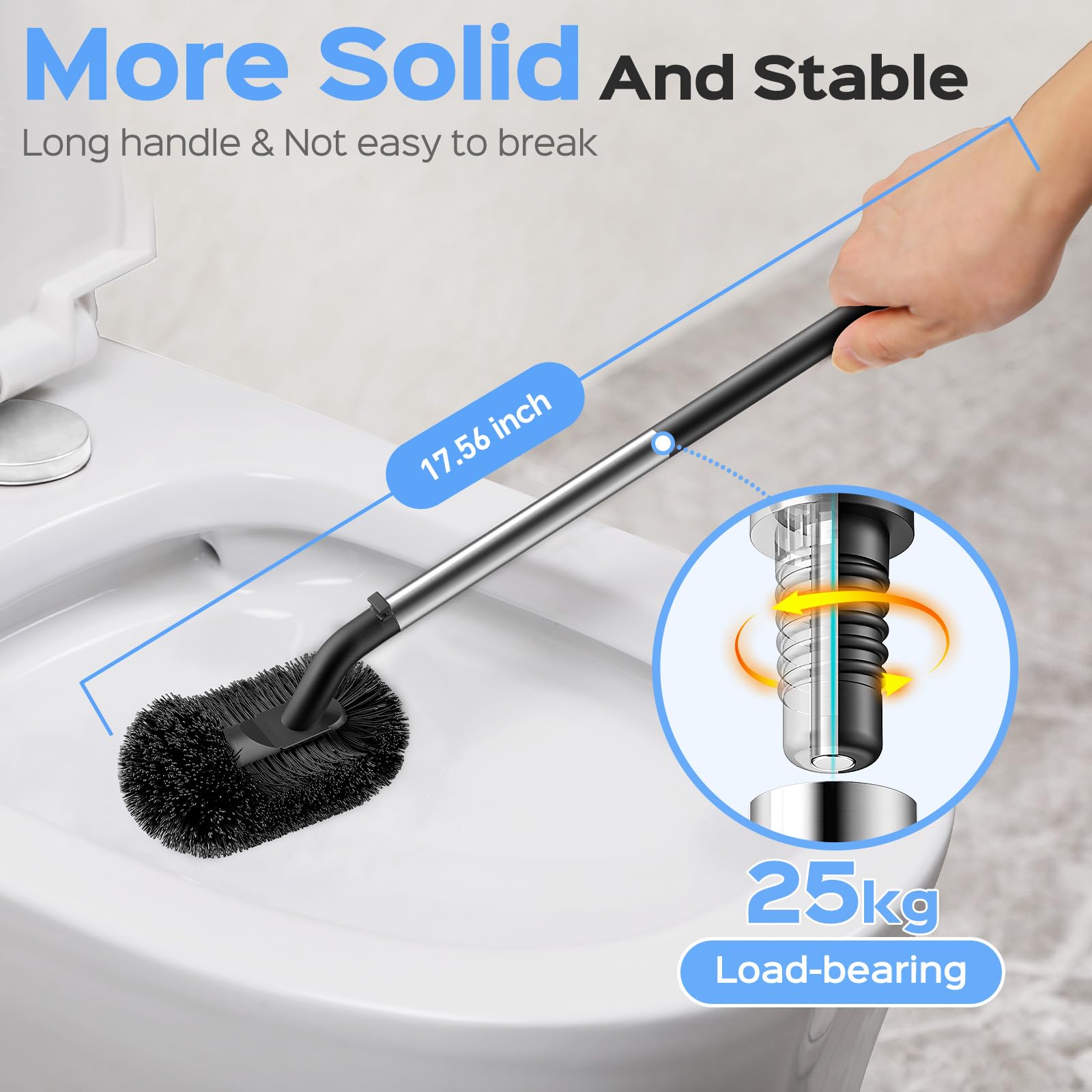 HAMITOR side-by-side with toilet paper roll to show compact scale and space-saving design