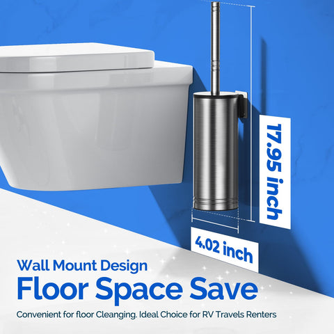 HAMITOR scale comparison next to toilet showing compact size and convenience benefit