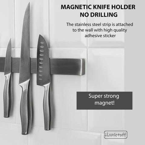 Hamletoff adhesive sticker and illustrated instructions for no-drill secure installation benefit