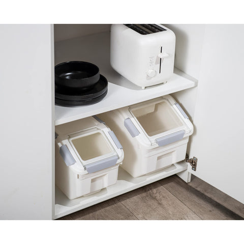 HANAMYA handle and wheels enabling easy movement of heavy stored goods