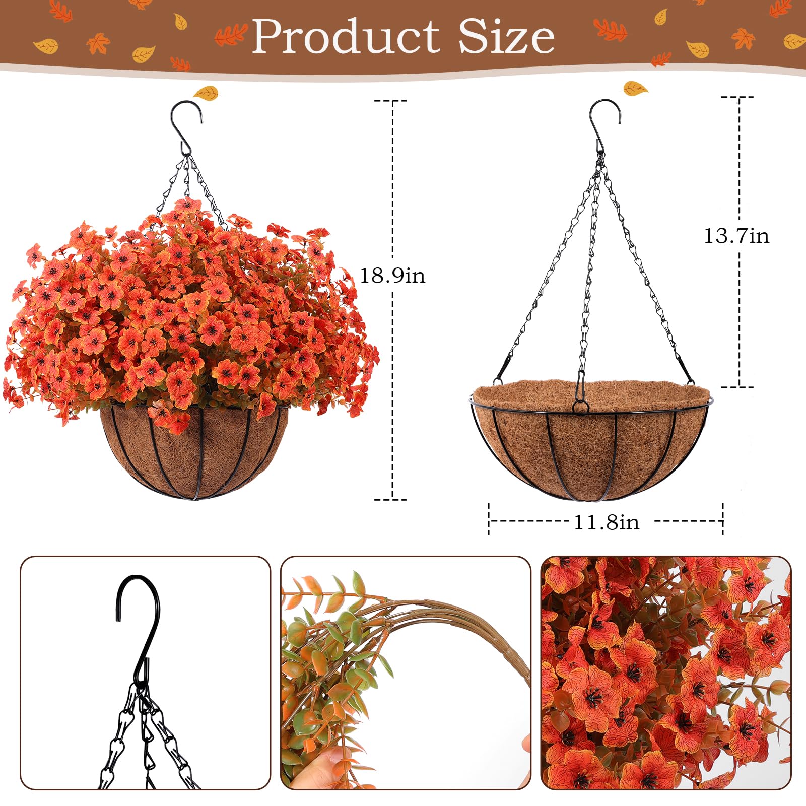 Hananona closeup mum flowers highlighting lifelike petals and vibrant color