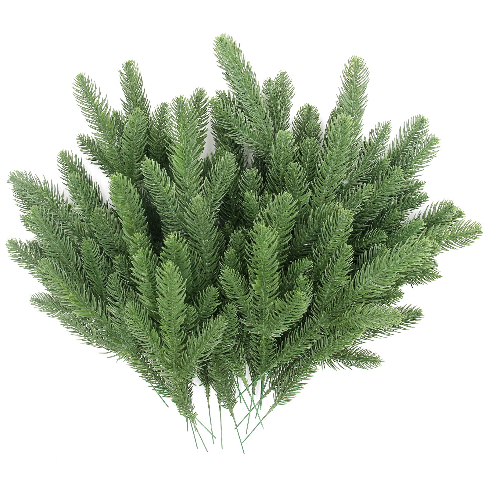 Hananona front view of 100-pack pine branches showing quantity and color benefit