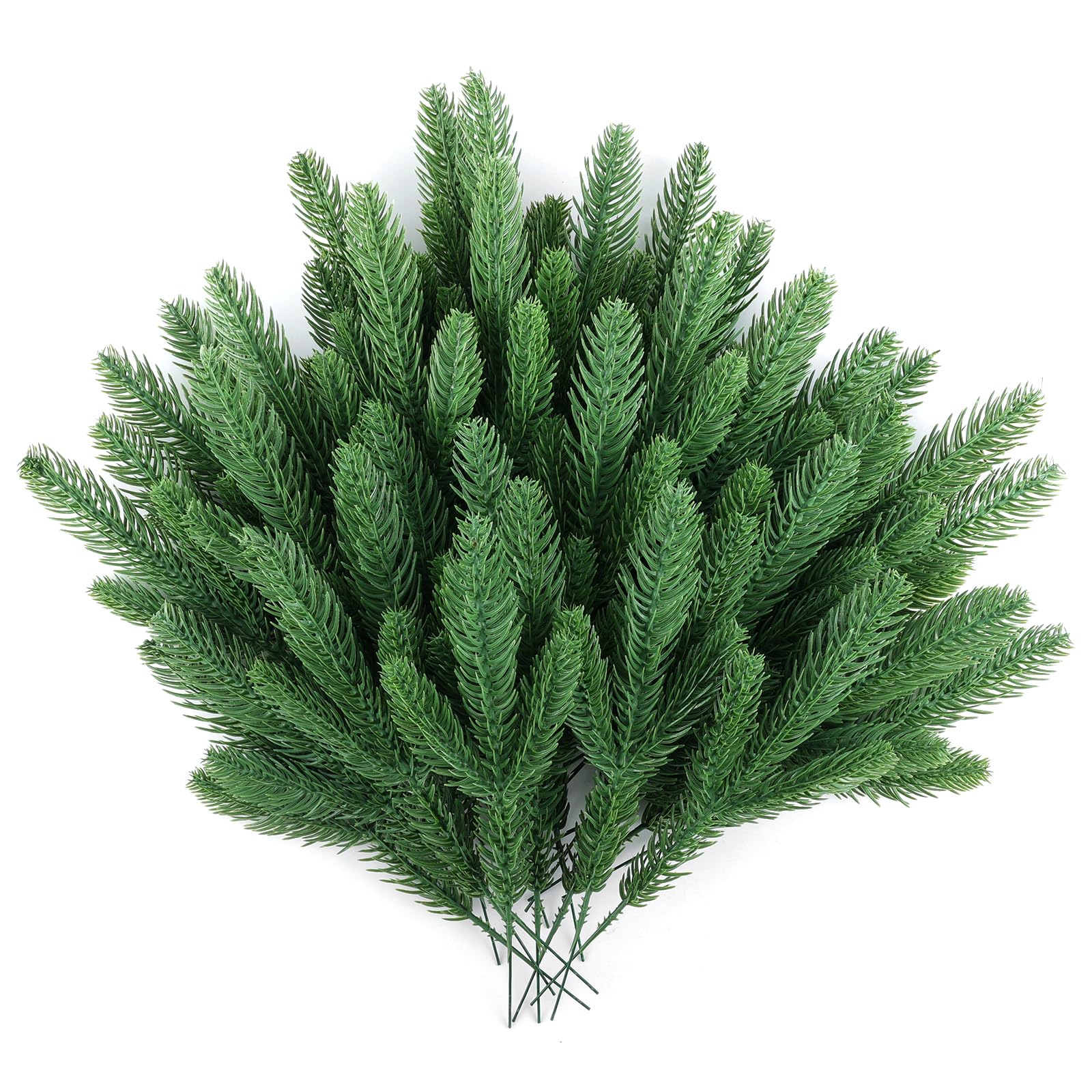 Hananona front packaging showing 150 pine picks and clear contents benefit: easy large supply