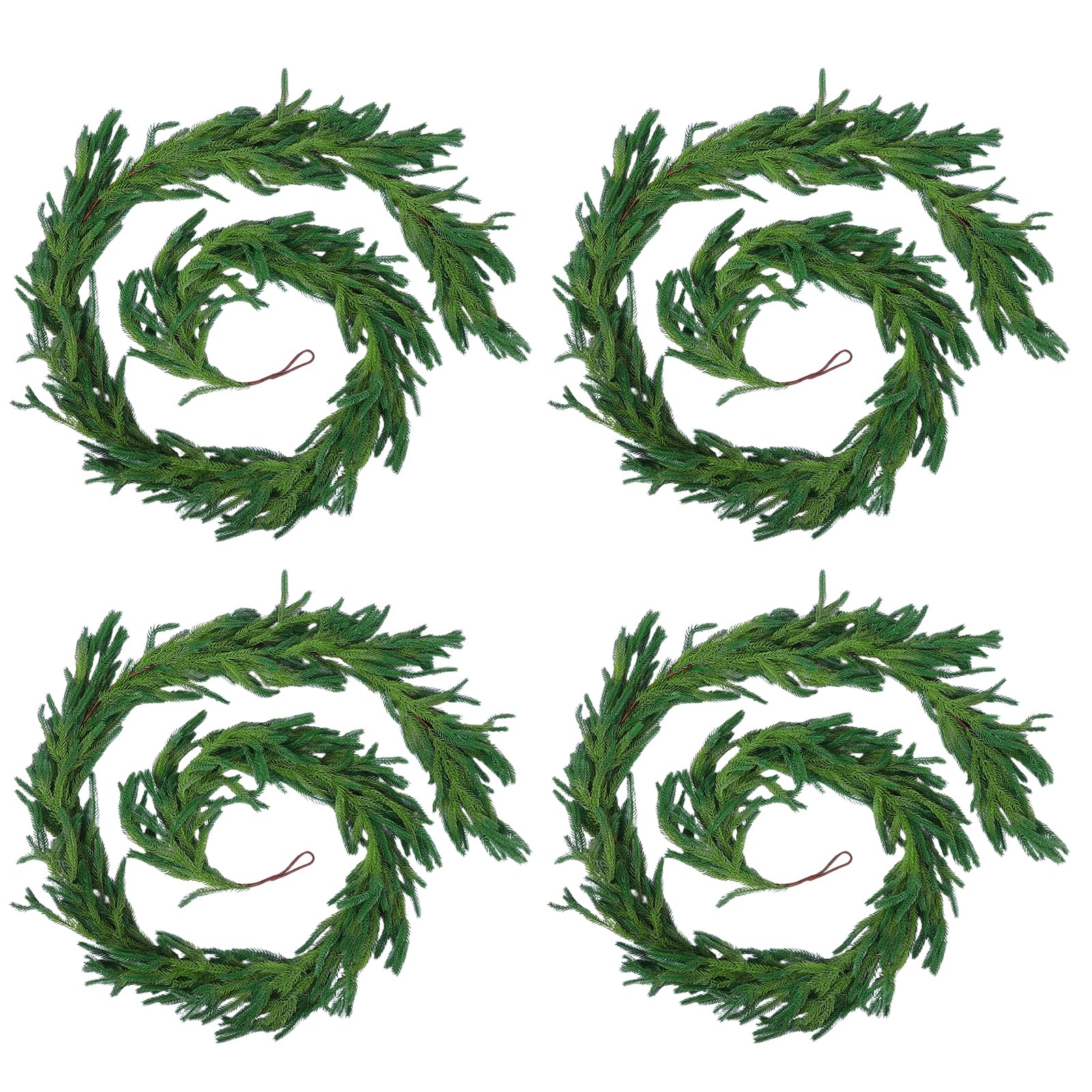 Hananona close-up of realistic Norfolk pine needles for natural look