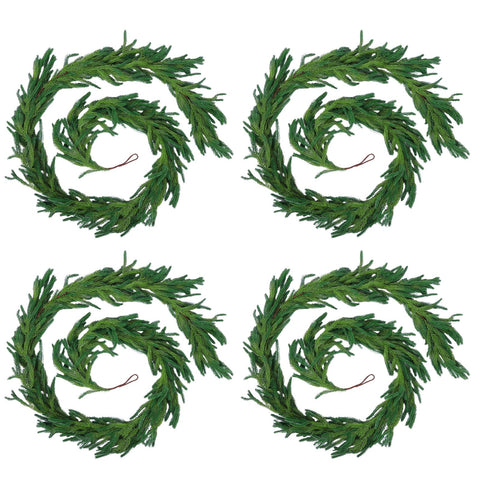Hananona close-up of realistic Norfolk pine needles for natural look