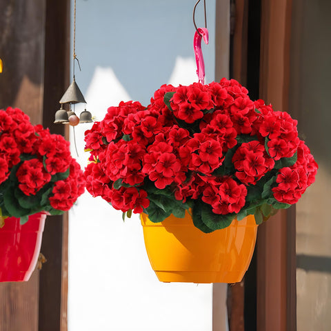 Hananona packaged set laid out showing included baskets and blooms