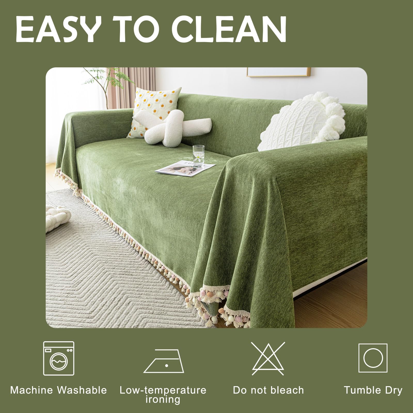 HANDONTIME lifestyle shot in living room showing styled sofa and updated decor