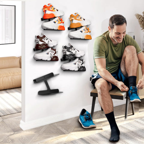 HANDSONIC side angle of tilted upper panel demonstrating natural shoe display