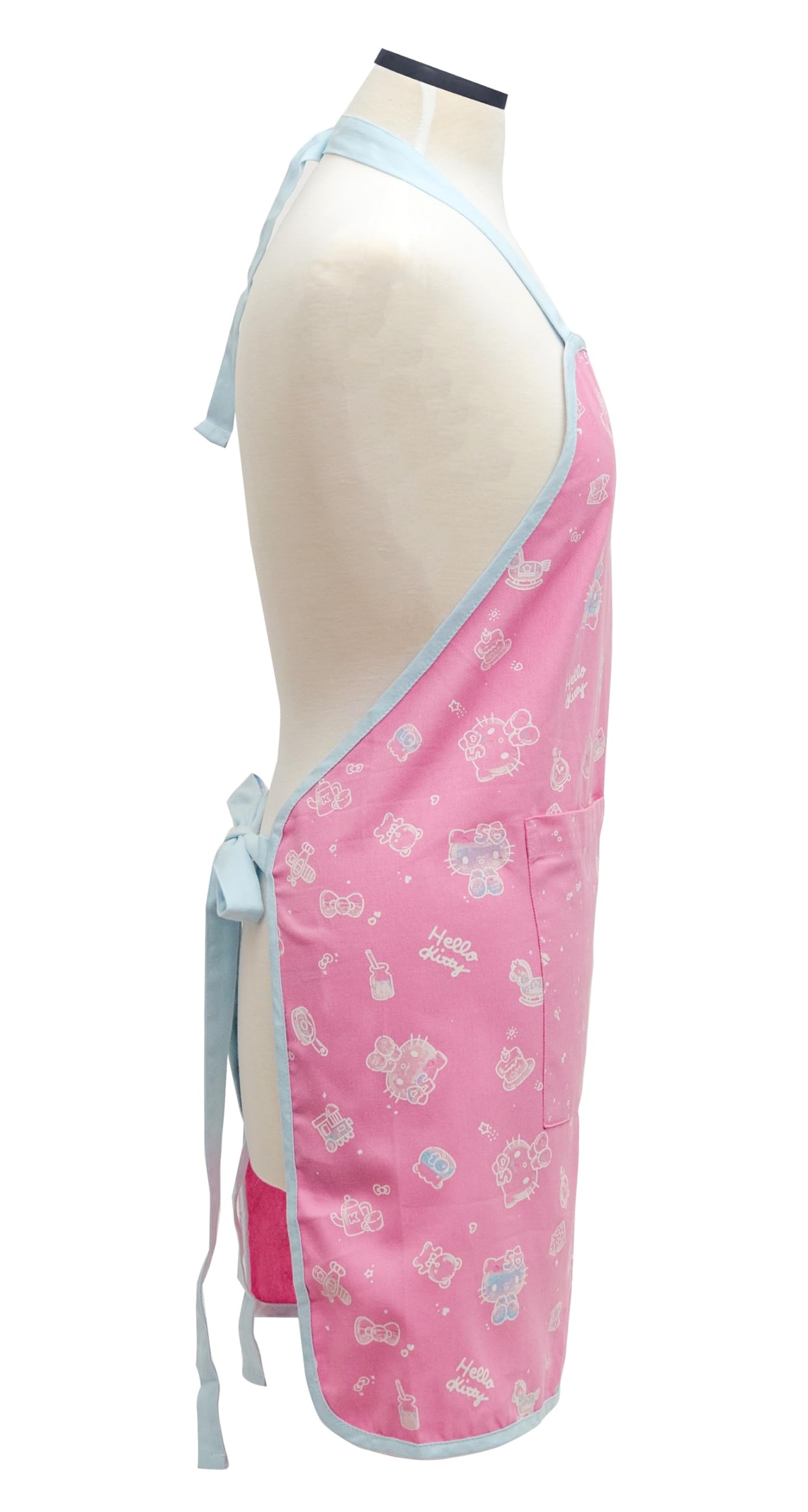 Handstand Kitchen fabric close-up showing vibrant commemorative print and soft cotton feel