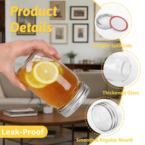 Haneye clear glass side view highlighting transparency for easy content ID