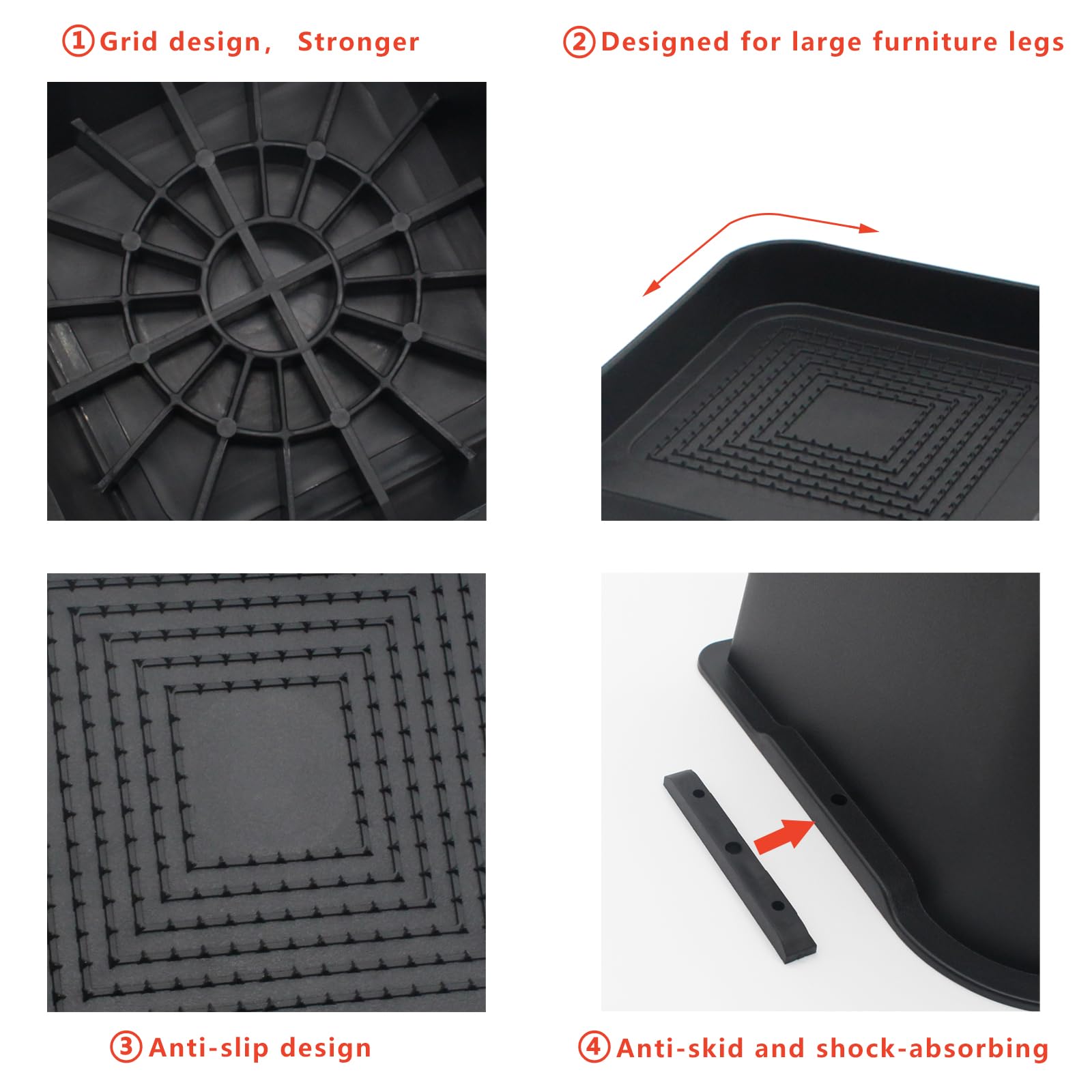 HANIHUA riser beside ruler showing 6-inch height and sizing benefit