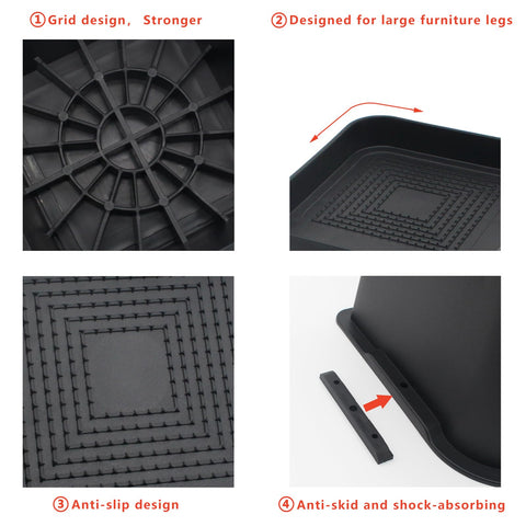 HANIHUA riser beside ruler showing 6-inch height and sizing benefit