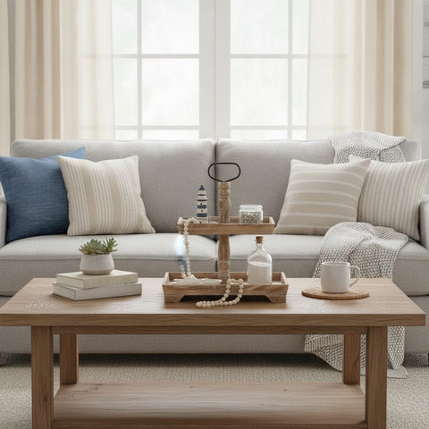 Hanobe distressed finish texture highlighting rustic look and low-maintenance appeal