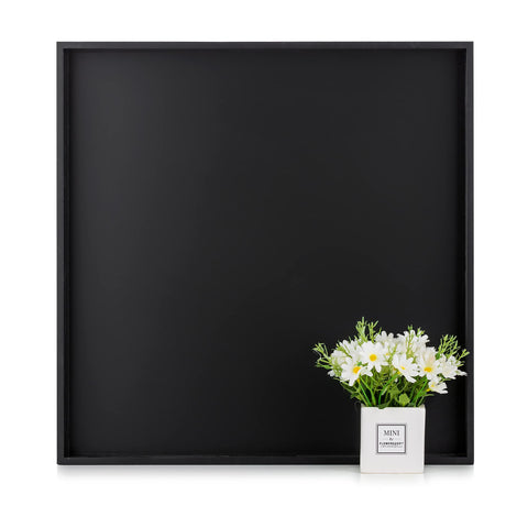 Hanobe front view of 20-inch tray showing large serving surface and elegance