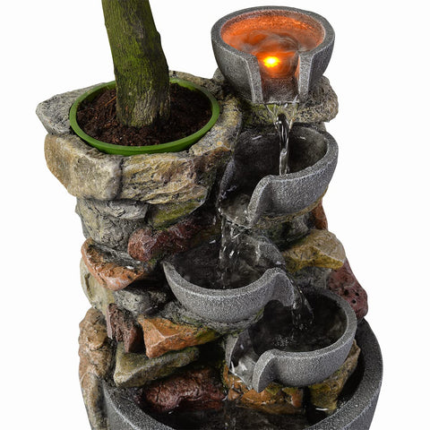Haobos placed on living-room shelf adding decorative tranquility