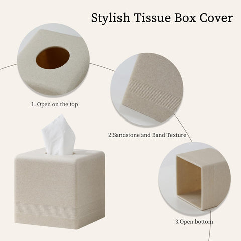 Haocoott placed in bathroom setting enhancing countertop organization and cohesive decor