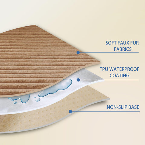 HAOMAIJIA underside with silicone particles for non-slip sofa stability