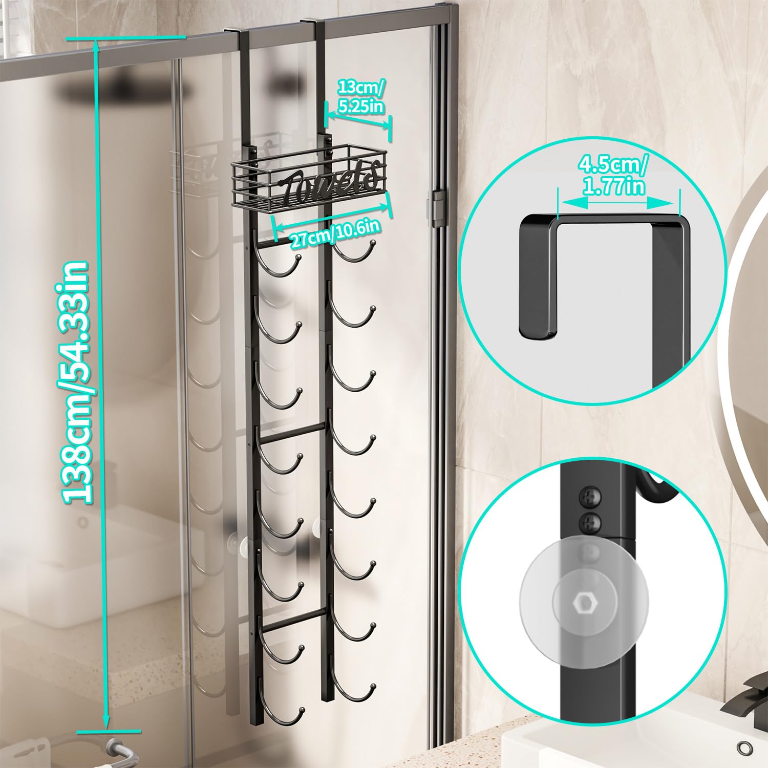 HapiRm adhesive pad close-up preventing swing for added stability