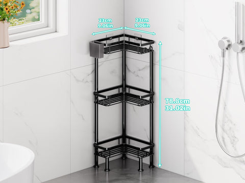 HapiRm shelf drainage grid close-up keeping bottles dry and hygienic